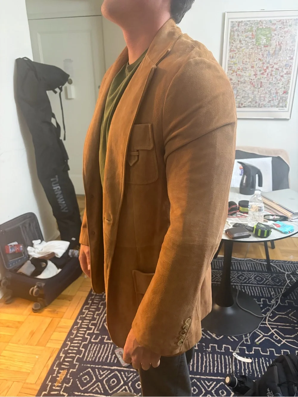 Gucci Brown Suede Sport Coat